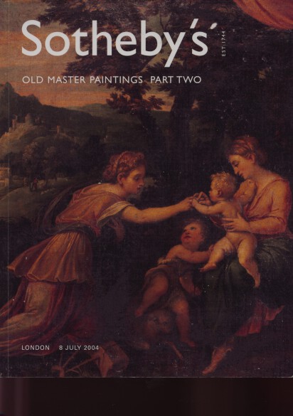 Sothebys July 2004 Old Master Paintings Part Two