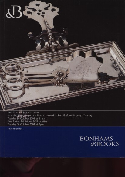 Bonhams & Brooks 2001 Silver, Portrait Miniatures, Silhouettes - Click Image to Close