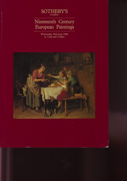 Sothebys 1984 19th Century European Paintings