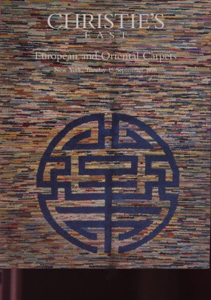 Christies 1998 European & Oriental Carpets - Click Image to Close
