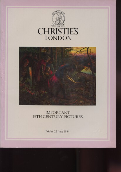 Christies 1984 Important 19th Century Pictures