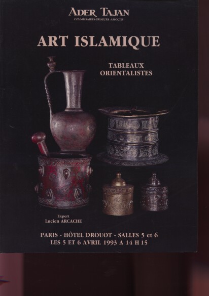 Tajan 1993 Islamic and Orientalist Art - Click Image to Close