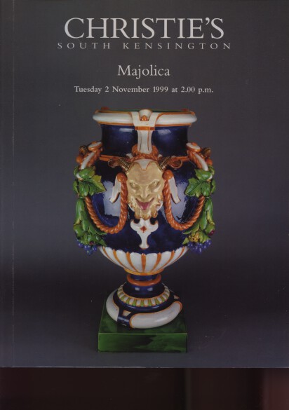 Christies 1999 Majolica - Click Image to Close