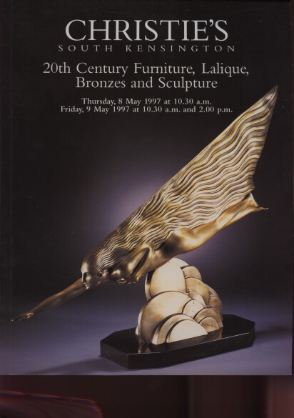 Christies 1997 Deco Furniture, Lalique, Bronzes & Sculpture