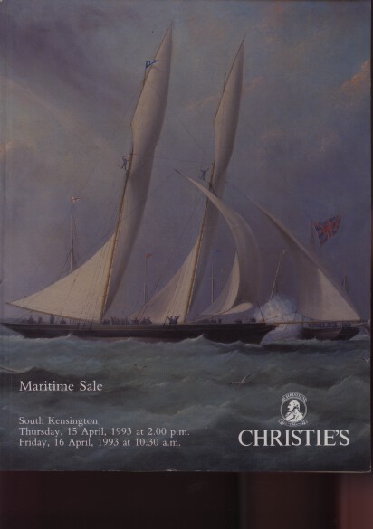 Christies April 1993 Maritime Sale