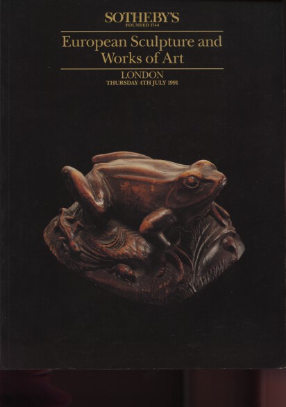 Sothebys 1991 European Sculpture & Works of Art