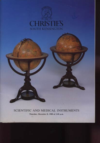 Christies December 1988 Scientific & Medical Instruments