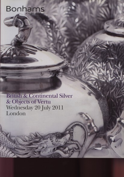 Bonhams 2011 British & Continental Silver & Objects of Vertu