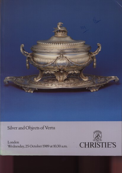 Christies 1989 Silver and Objects of Vertu