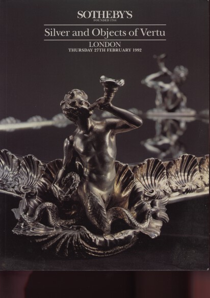 Sothebys 1992 Silver & Objects of Vertu