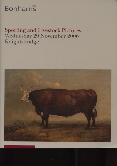 Bonhams 2006 Sporting & Livestock Pictures