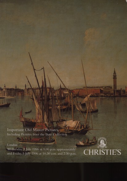 Christies 1992 Important Old Masters Pictures, Bute Collection