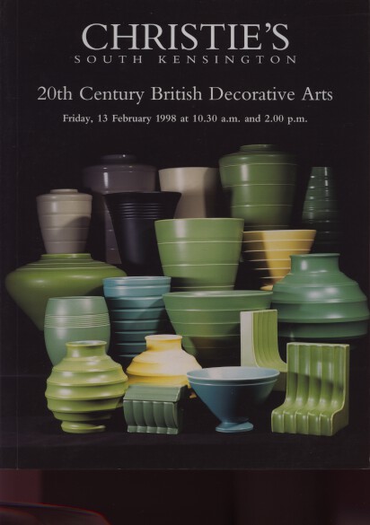 Christies 1998 20th Century British Decorative Arts