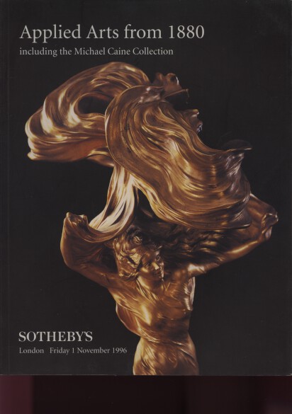 Sothebys 1996 Applied Arts from 1880 & M. Caine Collection