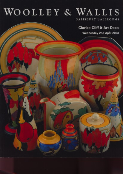 Woolley & Wallis 2003 Clarice Cliff & Art Deco