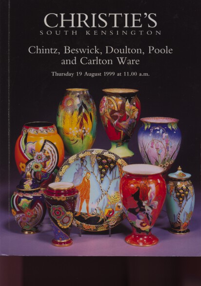 Christies 1999 Chintz Beswick Doulton Poole Carlton Ware