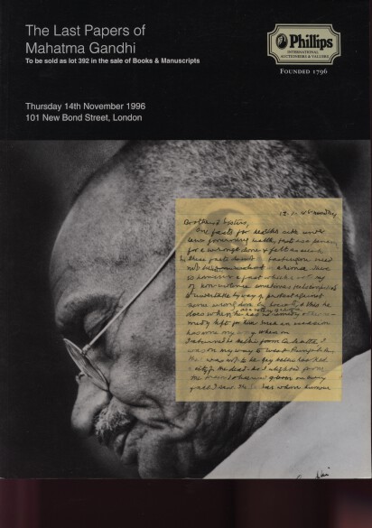 Phillips 1996 The Last Papers of Mahatma Gandhi