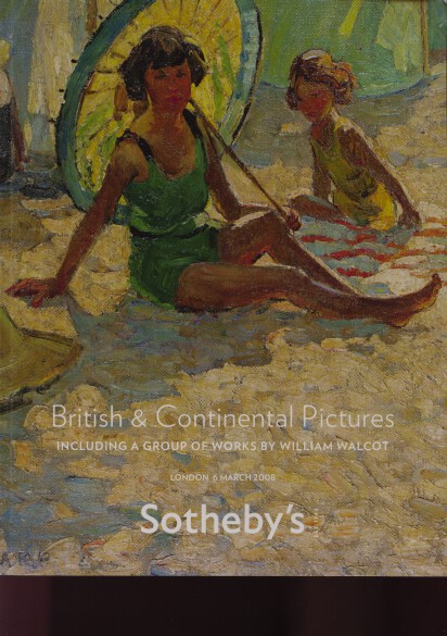 Sothebys March 2008 British & Continental Pictures inc. works by William Walcot