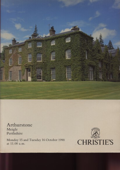 Christies October 1990 Arthurstone Meigle. Perthshire (Digital Only) - Click Image to Close