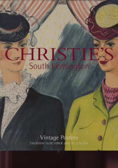 Christies 2002 Vintage Posters