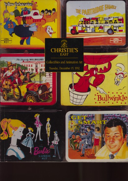Christies December 1992 Collectibles & Animation Art (Digital only) Christies December 1992 Collectibles & Animation Art (Digital only)