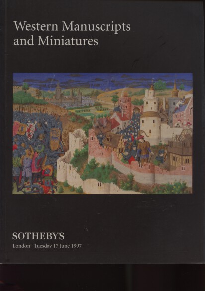 Sothebys 1997 Western Manuscripts & Miniatures