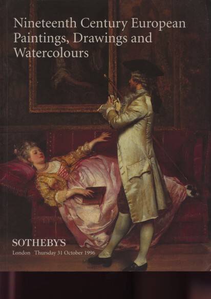 Sothebys 1996 19th C European Paintings, Drawings, Watercolours