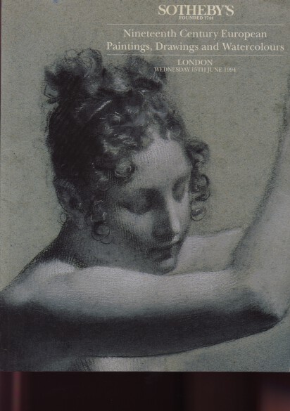 Sothebys 1992 19th C European Paintings, Drawings, Watercolours