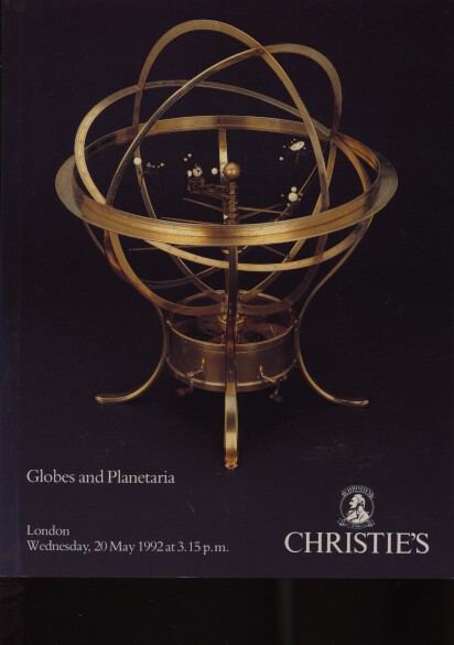 Christies 1992 Globes and Planetaria - Click Image to Close