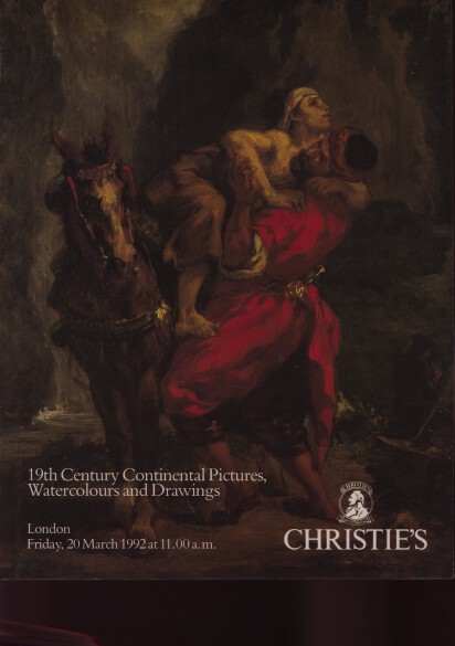 Christies 1992 19th C Continental Pictures & Watercolours