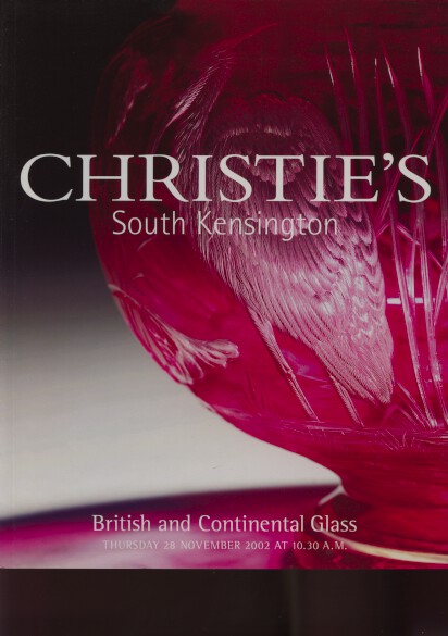 Christies 2002 British & Continental Glass