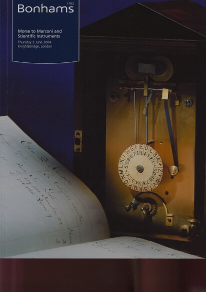 Bonhams 2004 Morse to Marconi & Scientific Instruments