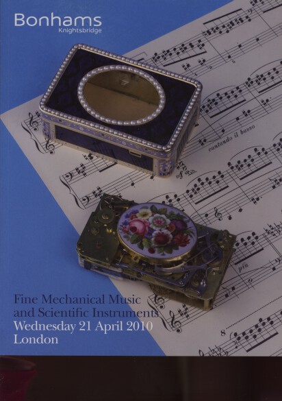Bonhams 2010 Mechanical Music & Scientific Instruments