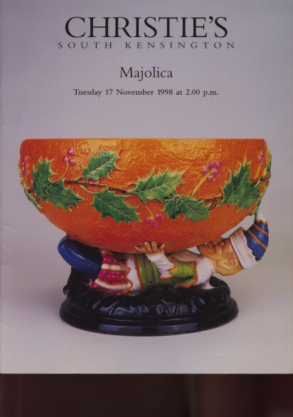 Christies 1998 Majolica