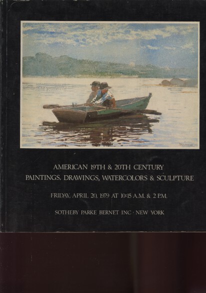 Sothebys 1979 American 19th & 20th Century Paintings (Digital only)
