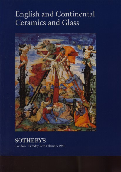 Sothebys February 1996 English & Continental Ceramics & Glass