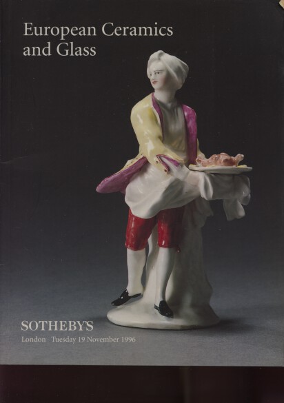 Sothebys 1996 European Ceramics and Glass