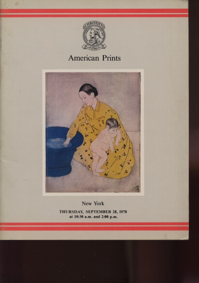 Christies 1978 American Prints