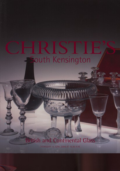 Christies June 2000 British & Continental Glass