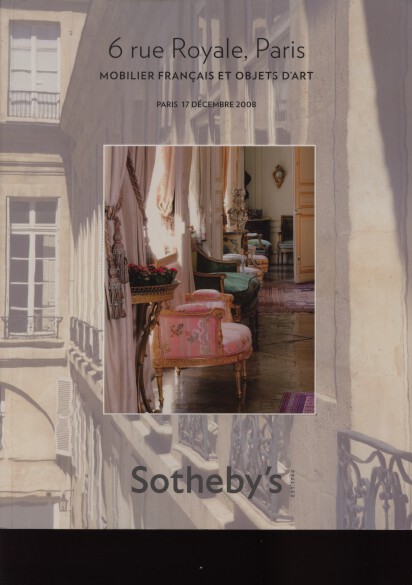 Sothebys 2008 French Furniture & Object of Art (Digital only)