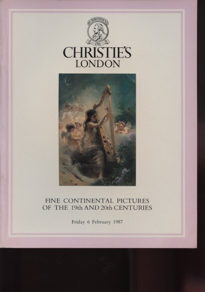 Christies February 1985 Continental Pictures of the 19th & 20th Centuries