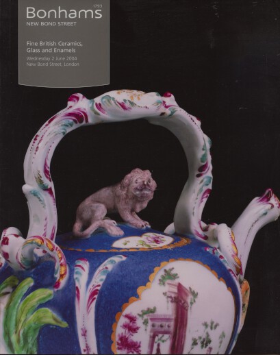 Bonhams 2004 Fine British Ceramics, Glass and Enamels - Click Image to Close