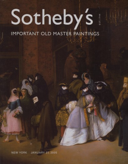 Sothebys 2005 Important Old Master Paintings - Click Image to Close