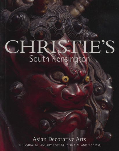 Christies 2002 Asian Decorative Arts