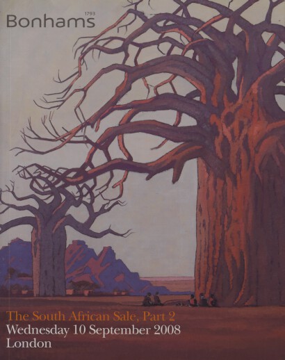 Bonhams 2008 The South African Sale Part II - Click Image to Close