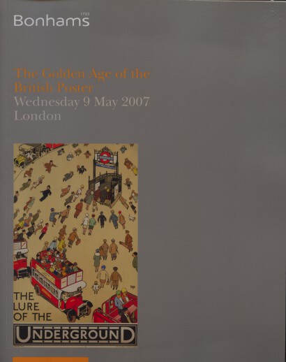 Bonhams 2007 The Golden Age of the British Poster - Click Image to Close