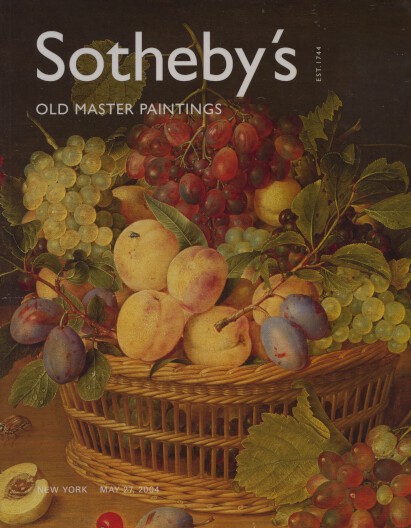 Sothebys May 2004 Old Master Paintings (Digital only)