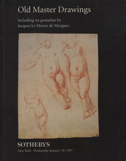 Sothebys 1997 Old Master Drawings & 6 Gouaches by Morgues