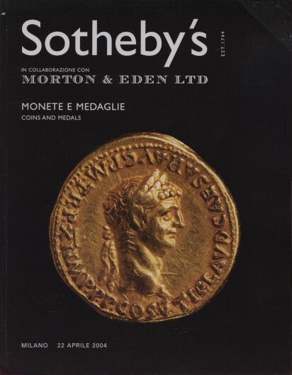 Sothebys 2004 Coins and Medals (Digital only)