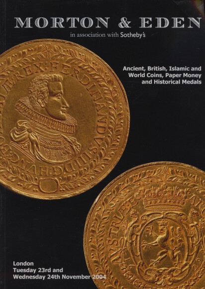 Sothebys November 2004 Ancient, British, Islamic & World Coins and Medals